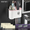 Toothbrush Holder & Toothpaste Squeezer
